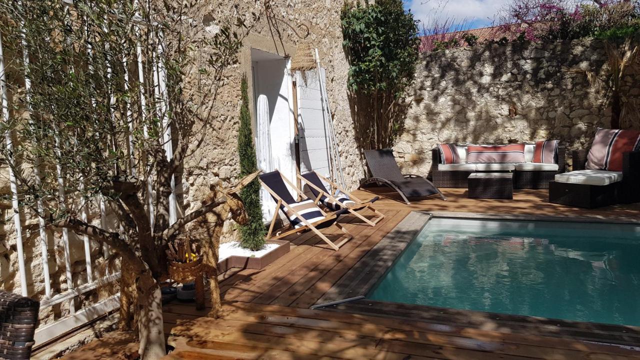 Bed and Breakfast La Demeure Du Pressoir Cuxac-dʼAude Esterno foto